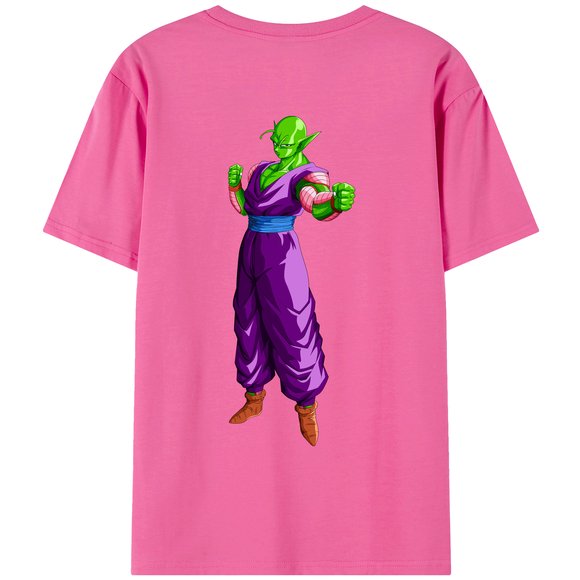 （画像用） ドラゴンボール ピッコロ DRAGON BALL Piccolo レディース半袖Tシャツ(バックプリント)